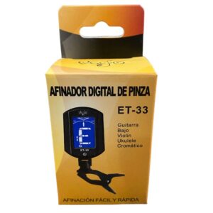 Afinador electrónico y cromático ET33