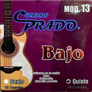 Encordadura Bajo Quinto PRADO MOD.13
