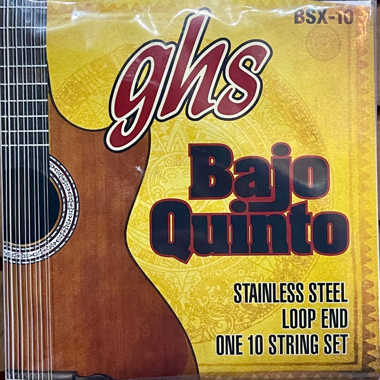 Encordadura Bajo Quinto GHS BSX-10