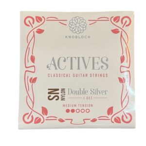 Cuerdas Knobloch Actives 300 ADN Double Silver – Guitarra Clásica (Tensión Media)