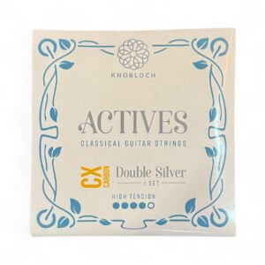 Cuerdas Knobloch Actives 300 ADH Double Silver – Guitarra Clásica (Alta Tensión)