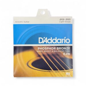 Cuerdas D’Addario EJ16 Phosphor Bronze – Guitarra Acústica