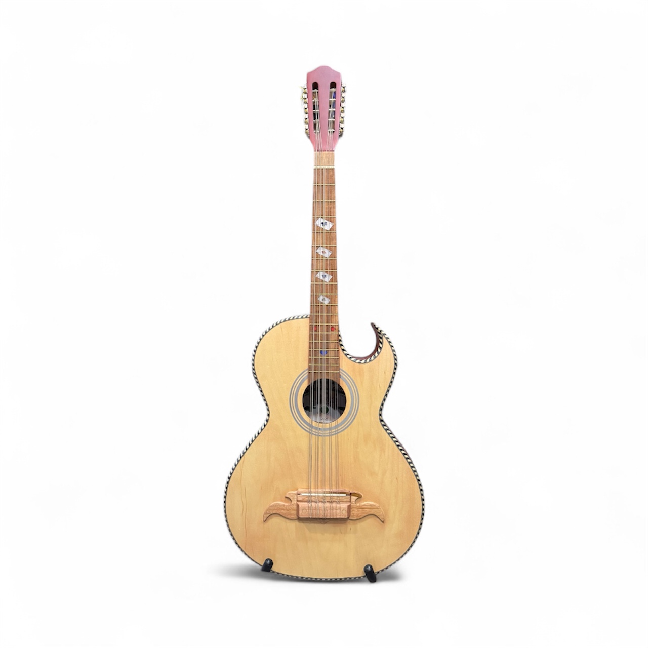 Bajo Quinto Electroacústico Maple Canadiense – Pastilla 7545